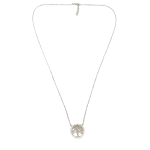 Necklace silver 925 with zircon