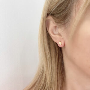 Earrings silver 925 with zircon