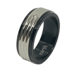 Ring Stainless Steel with zircon