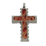 Pendant Stainless Steel with Leather